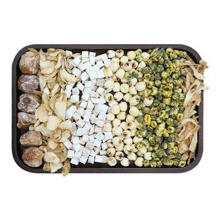 阿四出品 | 儿童青心汤 百合玉竹莲子茶 灯芯草内热煮茶煲汤8包