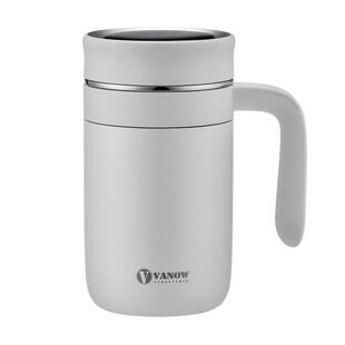 Vanow智能保温杯男士女高档316不锈钢办公室泡茶杯定制水杯子礼盒