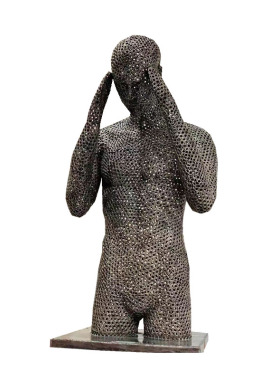 工业风沉思者朋克摆件庭院