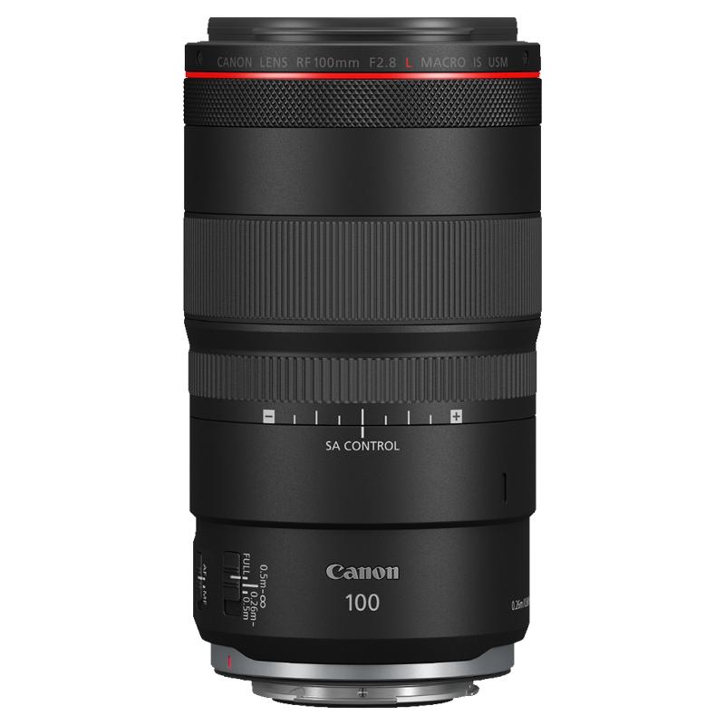 佳能RF100mm F2.8 L MACRO IS USM微距镜头微单相机定焦RF新百微