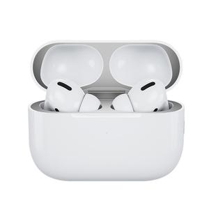 适用airpods4贴纸airpodspro2防尘贴ipods2保护壳套苹果airpods3耳机2金属内盖内部贴膜二防铁粉清洁清理四代