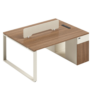 迈亚职员桌椅组合简约现代双人位办公桌员工位4人位6人位屏风卡座