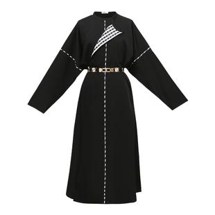 花朝记汉服原创 画旅人 唐制三色圆领袍日常百搭风衣男女同款春秋