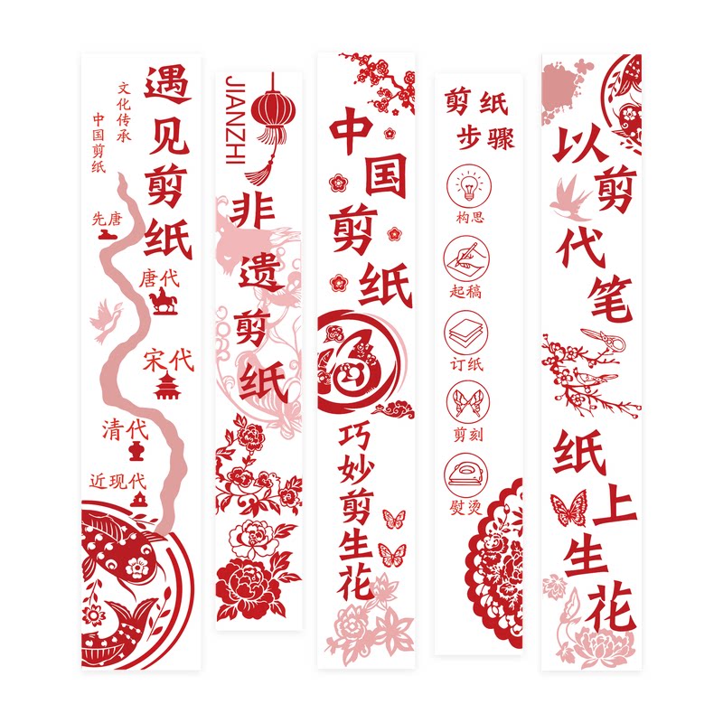 【非遗传统文化墙贴】幼儿园装饰