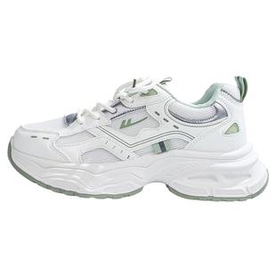 回力鞋子女2025新款爆款秋加绒时尚女士休闲运动鞋轻便厚底老爹鞋