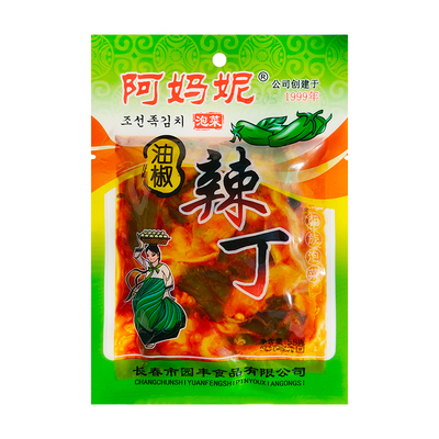 阿妈妮油椒辣丁萝卜黄瓜小咸菜