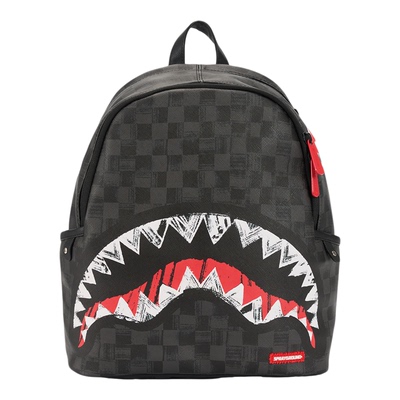 SprayGround鲨鱼嘴小号双肩包男女轻便休闲书包通勤大学生背包