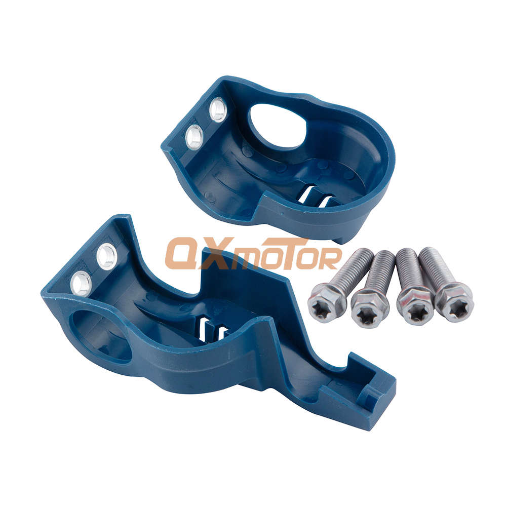 适用KTM胡斯瓦纳恒舰Z300克维斯开禧越野车WP前减震器下保护壳