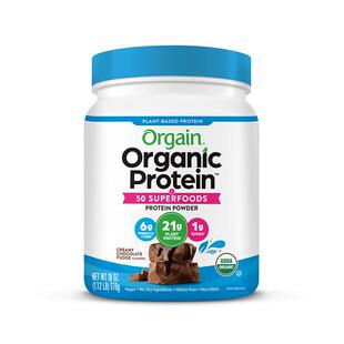 【高营养】Orgain傲感有机植物高蛋白膳食纤维代餐粉饱腹510g
