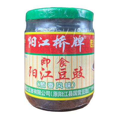 桥牌阳江即食豆豉蒜蓉风味210g