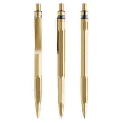 prodir竹节按动石头笔签字笔环保