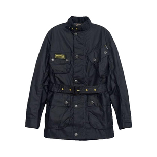 英国Barbour sl international经典款机车油蜡外套夹克风衣男女