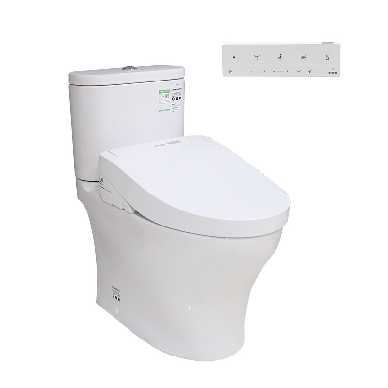 TOTO智能马桶即热遥控电解除菌智能坐便器 CW802+TCF3M460(02)