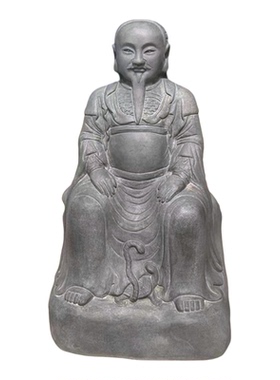 青石雕真武大帝玄武神像供奉