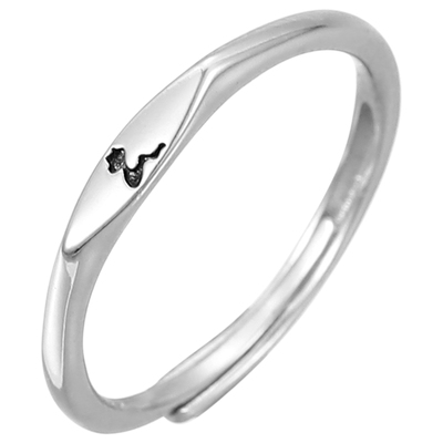 十二生肖S925纯银戒指