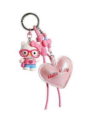 正版粉色hellokitty包包挂件玩偶
