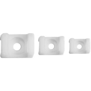 马鞍形固定座扎带固定座线卡子理线器定器电线电缆线夹螺丝孔座HC