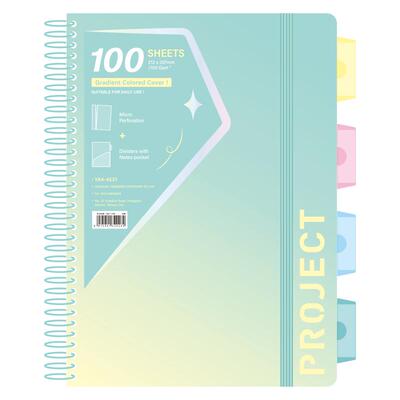 英瑞克纸面记事本a4美式线圈本