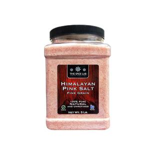 The Spice Lab 喜马拉雅红盐玫瑰盐2.26kg美国海盐粉盐进口