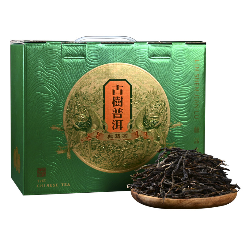 小户赛茶农300年古树头春纯料干仓珍藏老生茶散茶冰糖甜花香礼盒
