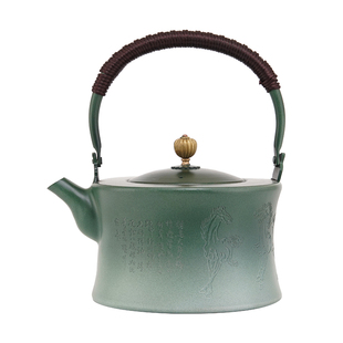 紫铜茶壶《房兵曹胡马茶礼套装》手工大号壶家用办公煮茶具礼盒