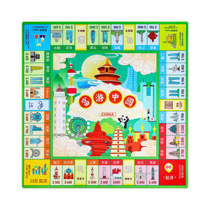 【硅胶棋盘】财商地产棋豪华版