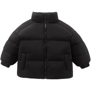 [三防蓄热]齐齐熊儿童羽绒服男童冬款保暖上衣宝宝羽绒连帽外套女