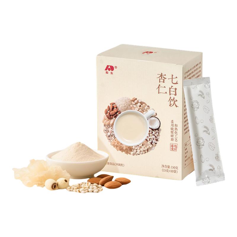 敖东正品杏仁七白饮营养早餐代餐
