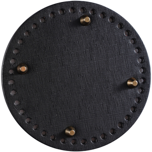 pu皮包底 圆形包底方形包底椭圆铆钉包底包包皮具五金配件diy材料