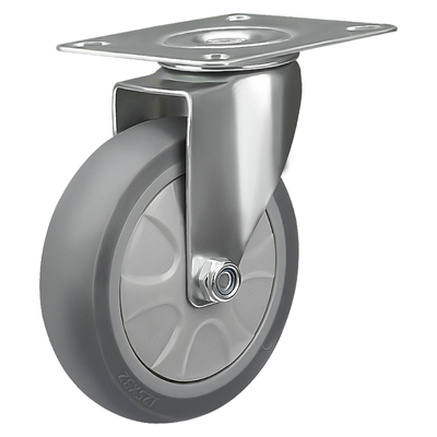 TPR橡胶轮万向轮静音省力