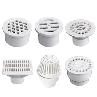 联塑pvc110排水管内外插地漏防臭50天台75洗衣机地漏防溢水侧排水