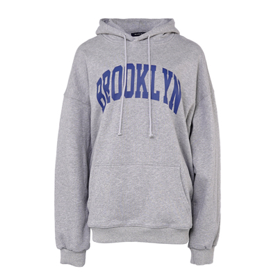 BM卫衣女2026新款爆款秋冬BROOKLYN风格美式连帽宽松oversize卫衣