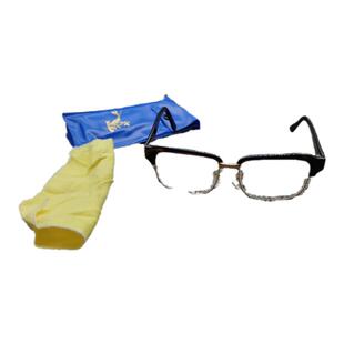 库存80年代平光镜保真原品京字牌老干部知识分子怀旧眼镜复古风镜