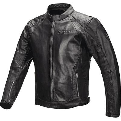 NERVE涅夫摩托车皮衣复古