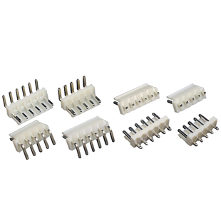 VH直针座3.96 mm间距2P 3 4 5 6 7 8 10 12P弯针插座连接器接插件