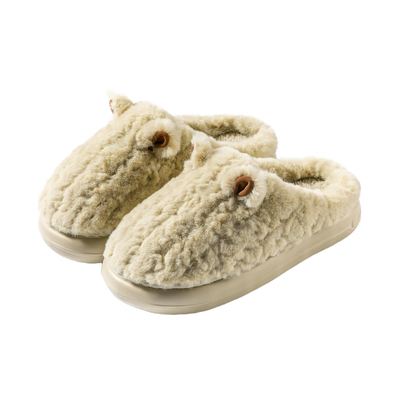 可爱卡通棉拖鞋女款秋冬季居家