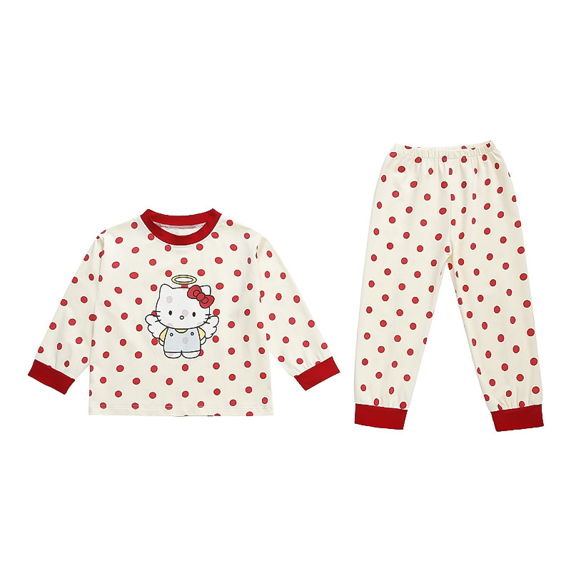 女童HelloKitty夏季睡衣两件套