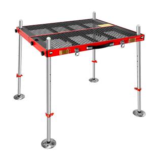 龙王恨钓台新款加粗镂空钓台轻量可折叠铝合金深水新型大钓鱼台