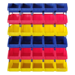 DM加厚收纳五金零件盒组合式零件箱斜口螺丝工具盒塑料物料元件盒