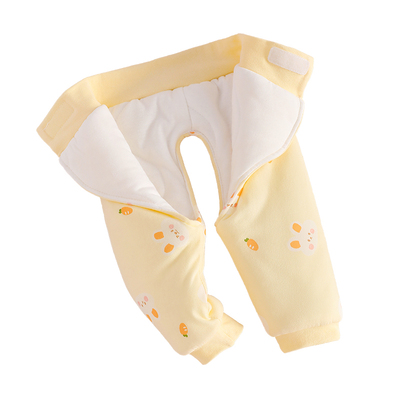 宝宝秋冬季夹棉保暖裤