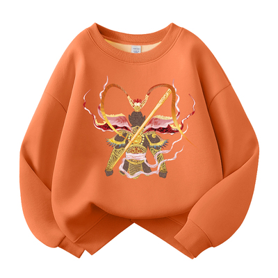 真维斯童装男童加绒卫衣2025新款冬季一体绒加厚保暖酷帅儿童上衣