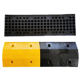 工程款加厚7CM橡胶减速带道路公路小区汽车停车场乡村限速缓冲带