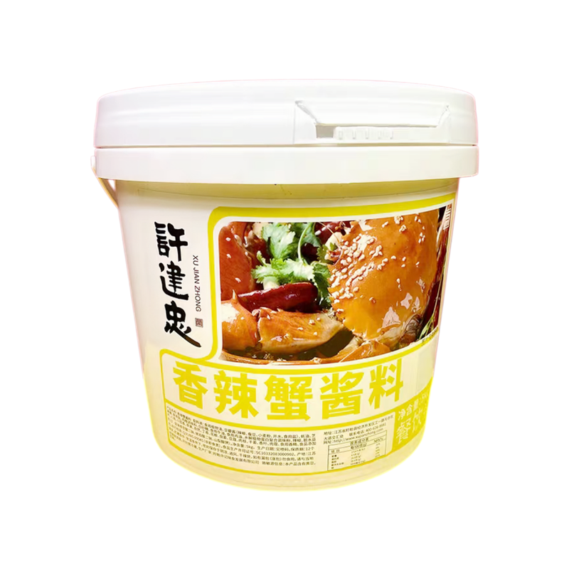 许建忠香辣蟹酱料肉蟹煲调料