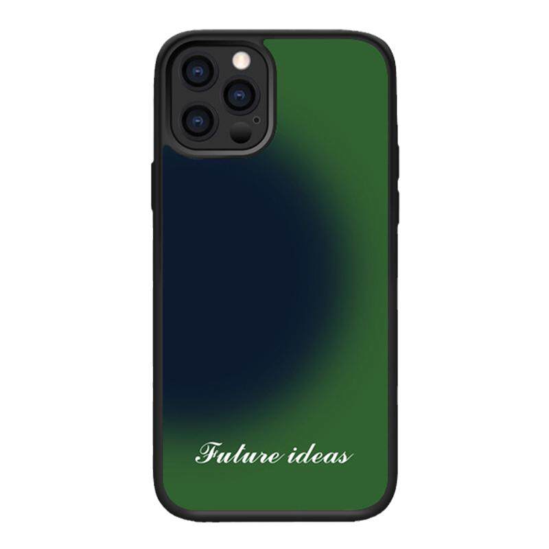 波霸年糕适用iPhone15手机壳14promax氛围感13晕染渐变苹果12mini高级11xsmax美术生华为p50m