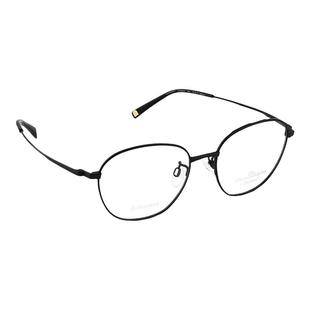 CHARMANT夏蒙眼镜框新款男女休闲圆框钛材镜架配近视眼镜GA38207