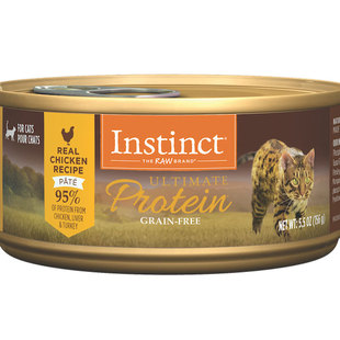 百利猫罐头进口主食罐生鲜本能鸡肉无谷高蛋白低敏成幼猫零食湿粮