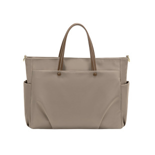 多分隔层男女士手提公文包高级感通勤a4文件14-16寸笔记本电脑袋大容量单肩斜挎托特时尚轻奢风一包三用