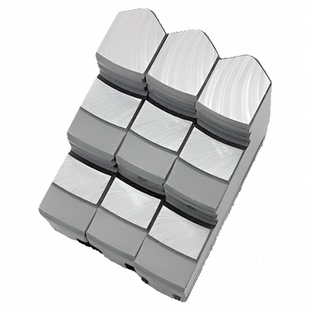 环球三爪卡盘配件分离爪连体正爪反爪K11200 250数控机床卡爪包邮