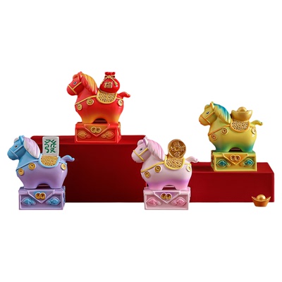 马年吉祥物桌面装饰摆件新年礼物