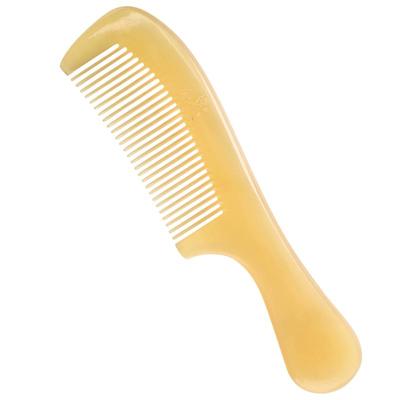 牛角梳子实用刻字送女友老婆礼物